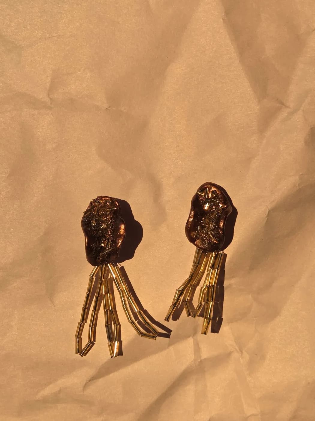 Aros Flor Negra