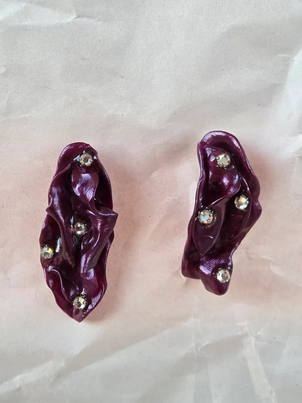Aros Violeta Puntos